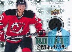 2010-11 Upper Deck Rookie Materials Jersey Jacob Josefson #RM-JJ Rookie